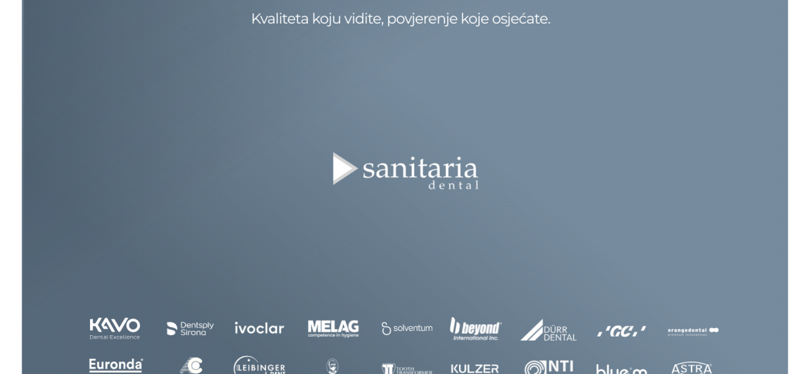 Reklama u katalogu sajma Š 14,8 cm x V 10,5 cm_Sanitaria Dental